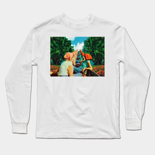 Boat Trip Long Sleeve T-Shirt by lacabezaenlasnubes